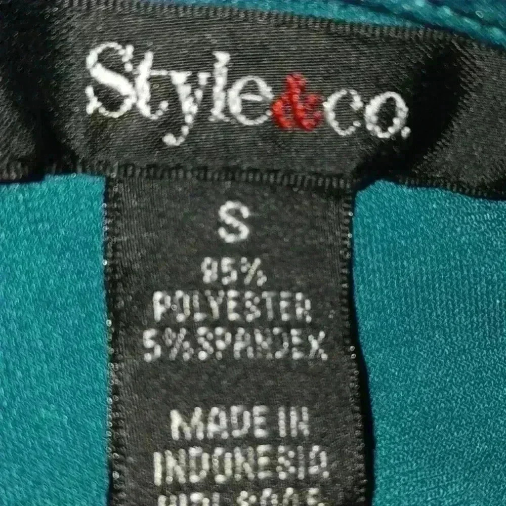 Style & Co, Size S, Dress, Blue & Yellow - Picture 3 of 3